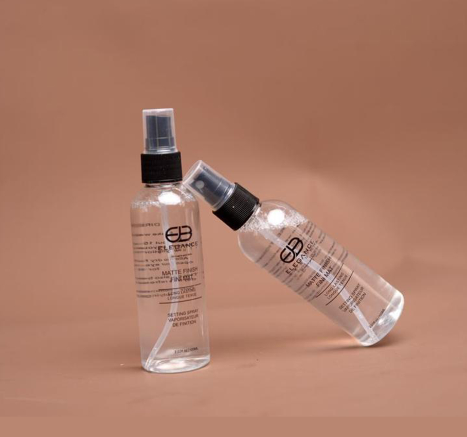 Elegance Beauty perfect fixing mist and spray.
